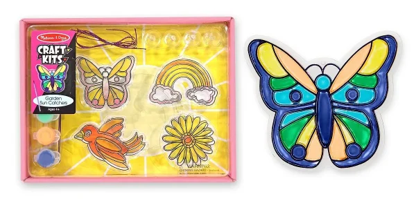 Garden Sun Catchers Craft Kit - 000772042284 Melissa & Doug