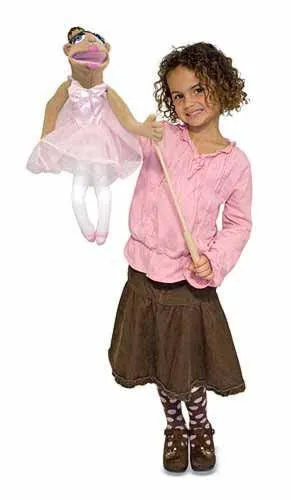 Ballerina Puppet Melissa and Doug  000772038959 3+ YEARS