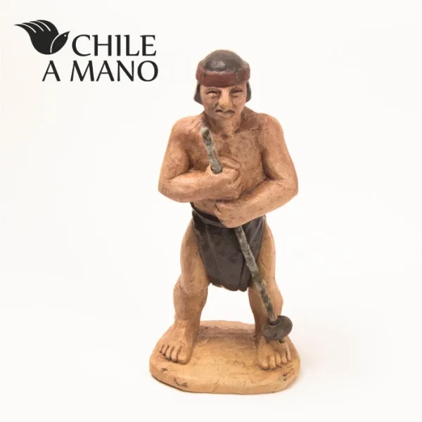 Ceramic Sculpture of Lautaro (Leftraru)