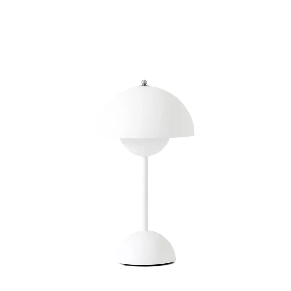 &tradition | flowerpot VP9 portable lamp | matte white